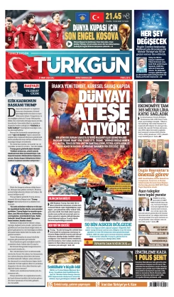 Türkgün Gazetesi 31 Mart 2026