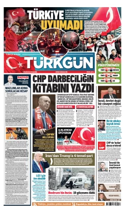 Türkgün Gazetesi 2 Nisan 2026