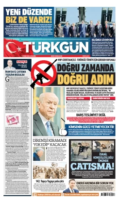 Türkgün Gazetesi 8 Nisan 2026