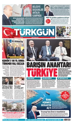 Türkgün Gazetesi 18 Nisan 2026