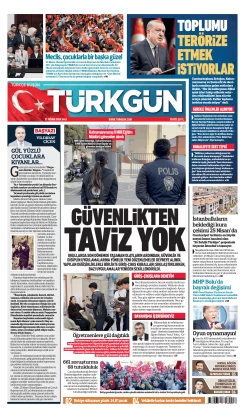 Türkgün Gazetesi 21 Nisan 2026