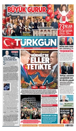 Türkgün Gazetesi 23 Nisan 2026