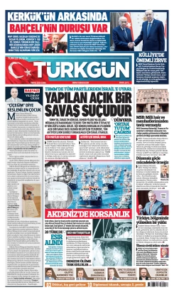 Türkgün Gazetesi 1 Mayıs 2026