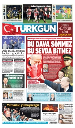 Türkgün Gazetesi 3 Mayıs 2026