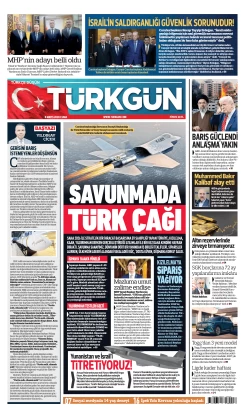 Türkgün Gazetesi 8 Mayıs 2026