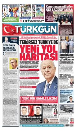 Türkgün Gazetesi 18 Mayıs 2026