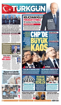 Türkgün Gazetesi 23 Mayıs 2026