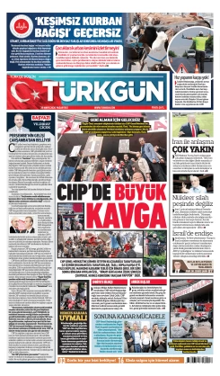 Türkgün Gazetesi 25 Mayıs 2026