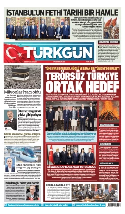 Türkgün Gazetesi 29 Mayıs 2026