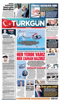Türkgün Gazetesi 5 Haziran 2026