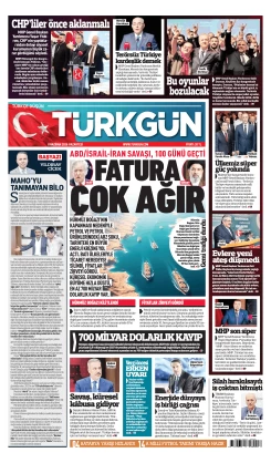 Türkgün Gazetesi 8 Haziran 2026