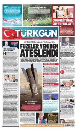 Türkgün Gazetesi 9 Haziran 2026