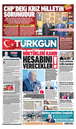 Türkgün Gazetesi 12 Haziran 2026