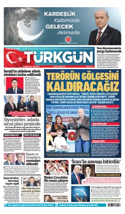 Türkgün Gazetesi 13 Haziran 2026