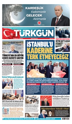Türkgün Gazetesi 20 Haziran 2026