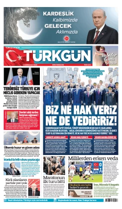 Türkgün Gazetesi 21 Haziran 2026