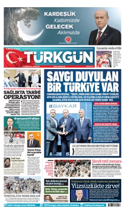 Türkgün Gazetesi 27 Haziran 2026