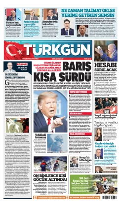 Türkgün Gazetesi 29 Haziran 2026