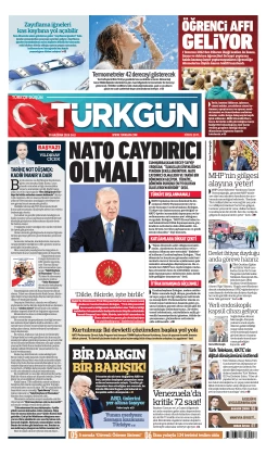 Türkgün Gazetesi 30 Haziran 2026
