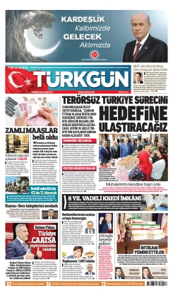 Türkgün Gazetesi 4 Temmuz 2026