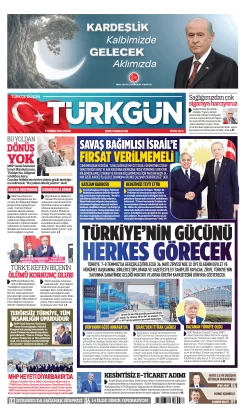 Türkgün Gazetesi 5 Temmuz 2026