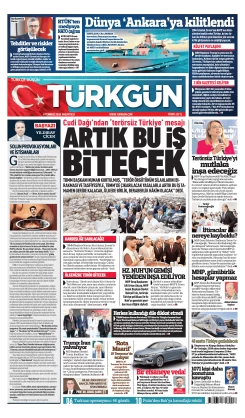 Türkgün Gazetesi 6 Temmuz 2026