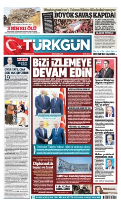 Türkgün Gazetesi 10 Temmuz 2026