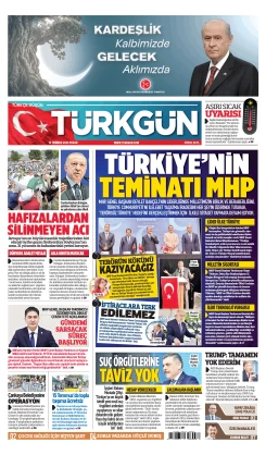 Türkgün Gazetesi 12 Temmuz 2026
