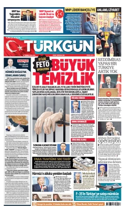 Türkgün Gazetesi 14 Temmuz 2026