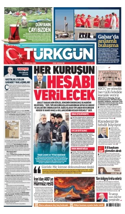 Türkgün Gazetesi 17 Temmuz 2026
