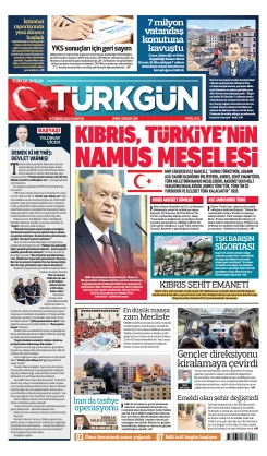 Türkgün Gazetesi 20 Temmuz 2026