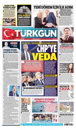 Türkgün Gazetesi 22 Temmuz 2026