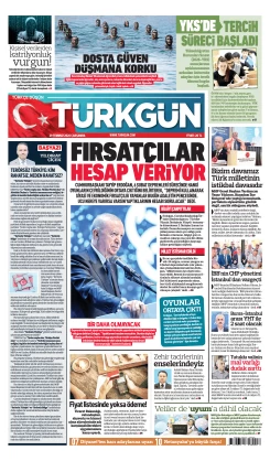Türkgün Gazetesi 29 Temmuz 2026