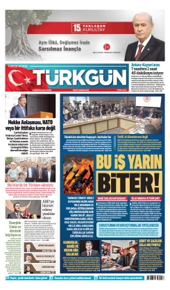Türkgün Gazetesi 9 Ağustos 2026