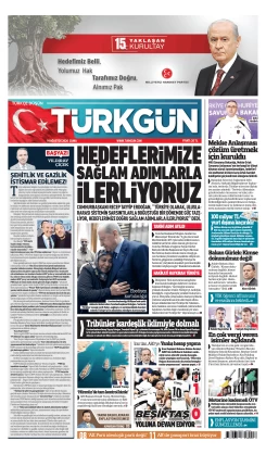 Türkgün Gazetesi 14 Ağustos 2026