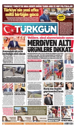 Türkgün Gazetesi 16 Ağustos 2026
