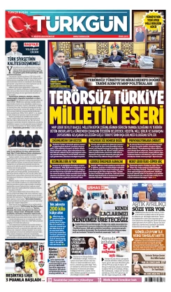 Türkgün Gazetesi 17 Ağustos 2026