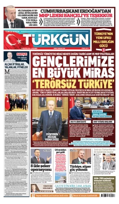 Türkgün Gazetesi 19 Ağustos 2026