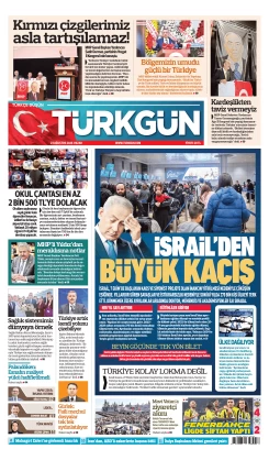 Türkgün Gazetesi 23 Ağustos 2026