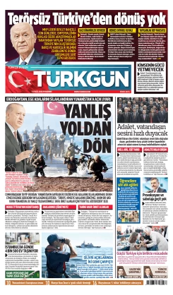Türkgün Gazetesi 3 Eylül 2026