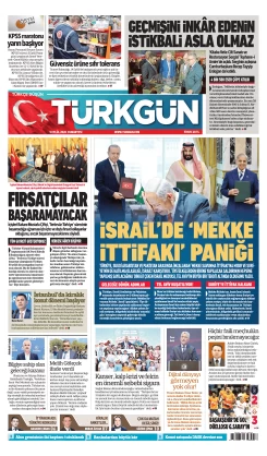 Türkgün Gazetesi 5 Eylül 2026