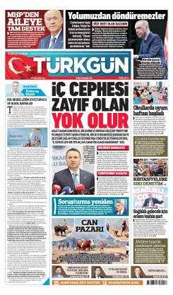 Türkgün Gazetesi 8 Eylül 2026