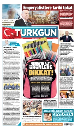 Türkgün Gazetesi 9 Eylül 2026