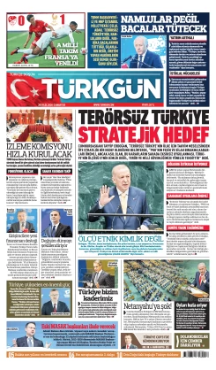 Türkgün Gazetesi 26 Eylül 2026