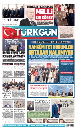 Türkgün Gazetesi 27 Eylül 2026