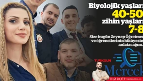 Biyolojik yaşları 40-50, zihin yaşları 7-8… Sevgi varsa engel yok!