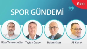 Türkgün.com spor yazarları futbol, basketbol ve teniste haftanın önemli konularını “Spor Gündemi"nde değerlendirdi