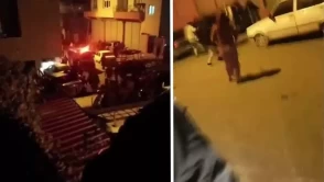 İki aile birbirine girdi, mahalle savaş alanına döndü