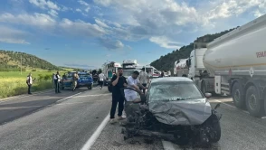 Bayram dönüşü feci kaza!