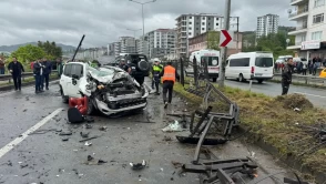 Karadeniz Sahil Yolu'nda feci kaza: 1 ölü, 7 yaralı